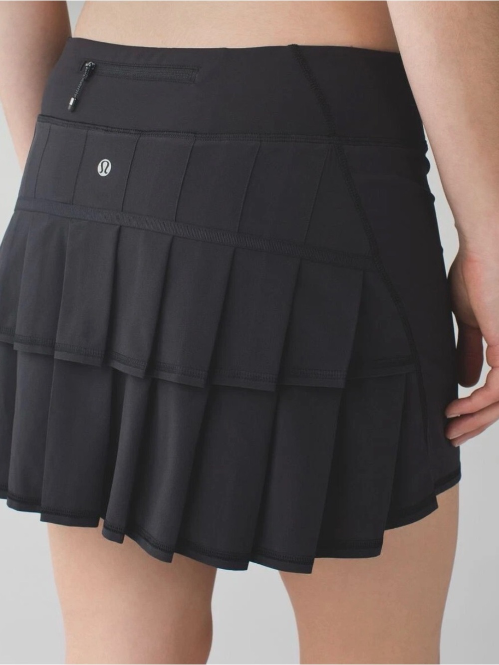 Lululemon Run: Pace Setter Skirt Black | SIZE 6